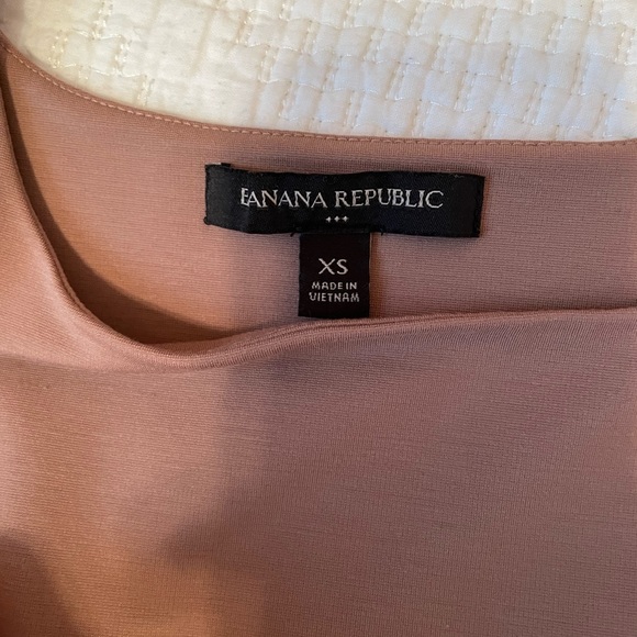 Banana Republic Tan Bodysuit Tank Size XS - Picture 2 of 6